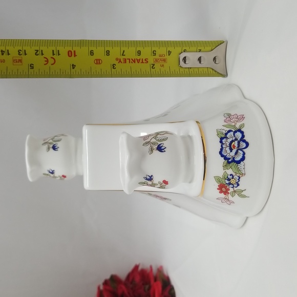 Royal Tara Fine Bone China Harmony 3 Light Candelabra - Picture 8 of 14